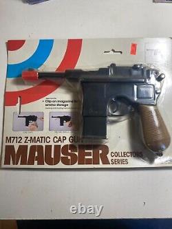 Vintage Cap Gun Larami Mauser Z-matic Collectors NOC New Carded Sealed Rare