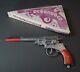 Vintage Cap Gun Revolver Pistol Diecast Aluminum Toy Withbox