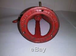 Vintage Cast Toy Grey Iron Anti-Aircraft Rapid Fire Machine Cap Gun