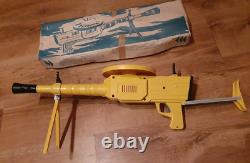 Vintage Children's Toy USSR Machine gun Automatic Electromechanical (342)