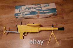 Vintage Children's Toy USSR Machine gun Automatic Electromechanical (342)
