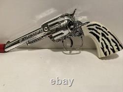 Vintage Cowboy Kushan #280 Cap Gun Pistols & Vintage Western Type Double Holster