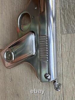 Vintage Daisy #118 Targeter Chrome BB Gun Toy Pistol USA