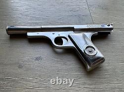 Vintage Daisy #118 Targeter Chrome BB Gun Toy Pistol USA