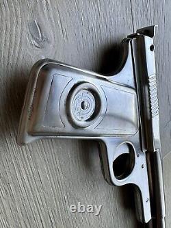 Vintage Daisy #118 Targeter Chrome BB Gun Toy Pistol USA