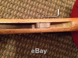 Vintage Daisy 1943 Chattermatic 83 Wooden Sub Machine Tommy Gun Wwii Mail Away