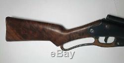 Vintage Daisy No. 195 Special model 36 BB Gun -Nickel -Working