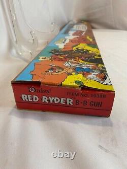Vintage Daisy Red Ryder BB Pellet Gun With Box Paper Work And Bonus Comic Book
