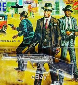 Vintage Diecast Al Capone Redondo Rack Toy Playset Caps Guns