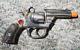 Vintage Dixie Cast Iron Cap Gun Toy Red Ruby Jewel With Leather Holster