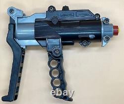 Vintage EDISON GIOCATTOLI 1983 Secret Agent Gun Complete Italy 007 spy gun Toy