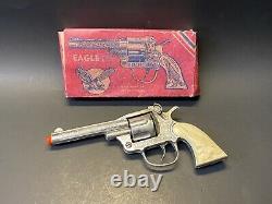 Vintage Early 1950s Kilgore Eagle No 227 Kids Toy Replica Cap Gun & Original Box