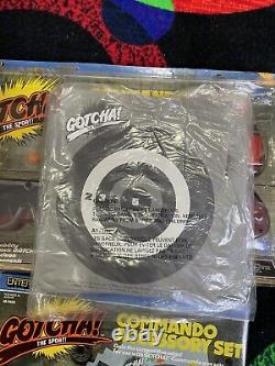 Vintage Entertech gotcha Commando toy Gun Set & Accessory Set