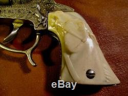 Vintage Gene Autry toy cap gun made by Leslie-Henry- 1950-60 era