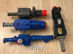 Vintage Ghostbusters Gun Toy LOT 1980s Kenner Proton Pack Ghost Trap Blaster