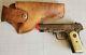Vintage Hubley Army 45 Cap Gun With Original Holster Colt Grips Free Shipping Us
