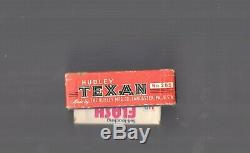 Vintage HUBLEY Texan 50 Shot Colt Toy 9 in Cap Gun w Box
