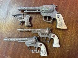 Vintage Hopalong Cassidy Snap Toy Gun Set 1950's playguns toys vintage