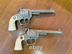 Vintage Hopalong Cassidy Snap Toy Gun Set 1950's playguns toys vintage