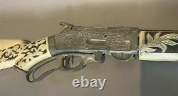 Vintage Hubley 250 Shot Scout Rifle Toy Cap Gun