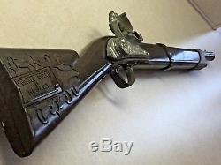 Vintage Hubley Buffalo Rifle No. 205 Cap Gun, withPatch Box, 1955 era