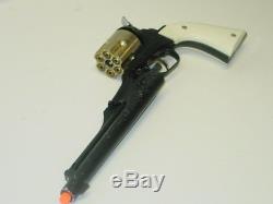 Vintage Hubley Colt. 45 Toy Cap Gun, Revolver Style, With Bullets