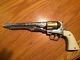 Vintage Hubley Colt 45 Toy Cap Gun Withholster & 6 Bullets (read)