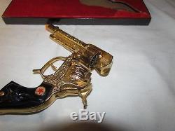 Vintage Hubley Cowboy Classics Gold Texan Jr Toy Cap Gun Unused