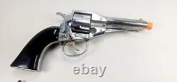 Vintage Hubley Die Cast Remington 36 Cap Gun Revolver Toy Made In USA wbullets