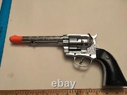 Vintage Hubley Ric-O-Shay. 45 Toy Cap Gun 1960-65 Working and clean