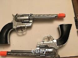 Vintage Hubley Ric-O-Shay. 45 Toy Cap Gun 1960-65 Working and clean