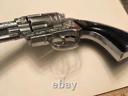 Vintage Hubley Ric-O-Shay. 45 Toy Cap Gun 1960-65 Working and clean