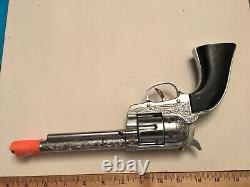 Vintage Hubley Ric-O-Shay. 45 Toy Cap Gun 1960-65 Working and clean