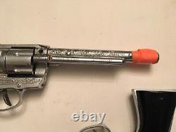 Vintage Hubley Ric-O-Shay. 45 Toy Cap Gun 1960-65 Working and clean