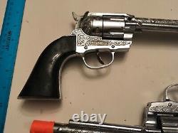 Vintage Hubley Ric-O-Shay. 45 Toy Cap Gun 1960-65 Working and clean