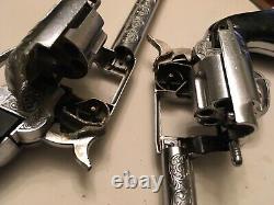 Vintage Hubley Ric-O-Shay. 45 Toy Cap Gun 1960-65 Working and clean