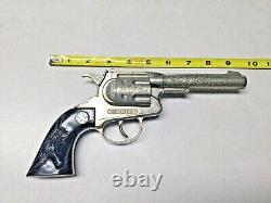 Vintage Hubley Ric-O-Shay JR. 45 Cap Gun Pistol Fancy Works As It Should PowPow