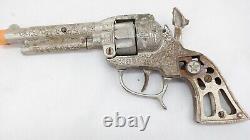 Vintage Hubley Texan Cast Iron Cap Gun Toy No Grips AE