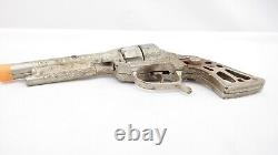 Vintage Hubley Texan Cast Iron Cap Gun Toy No Grips AE