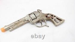 Vintage Hubley Texan Cast Iron Cap Gun Toy No Grips AE