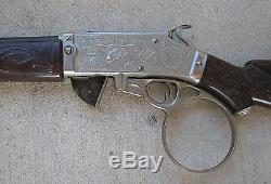 Vintage Hubley The Rifleman Cap Gun Rifle Works Well RARE #BE23