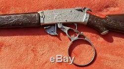 Vintage Hubley The Rifleman Flip Special Toy Cap Gun 1950s USA Clean