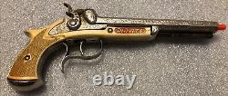 Vintage Hubley Vintage Toy Double Barrel Pirate Cap Gun Pistol