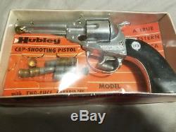 Vintage Hubley toy cap gun NIB. 36 Remington