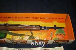 Vintage Johnny Eagle LIEUTENANT M-14 Plastic Rifle Gun 1 OWNER With box