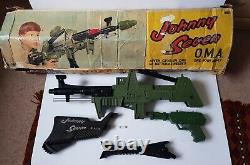 Vintage Johnny Seven OMA rifle gun by Topper Toys with original box-WOW