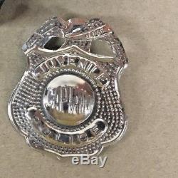 Vintage Jr G Man play set gun handcuffs hat badge 50's withorignal Box Japan