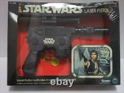 Vintage Kenner Star Wars Laser Pistol Blaster Toy EP4 Han Solo u582