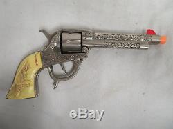 Vintage Kilgore American Cast Iron Cap Pistol Gun c. 1940's C606