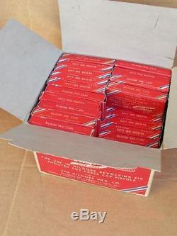 Vintage Kilgore Disc Cap Gun Cap boxes empty set of 55 in original carton